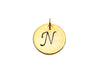 Circle Charm Add On - Silver - Gold - Rose Gold