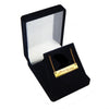 Custom Handwriting Bar Necklace Gold Plated