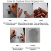 Personalized Custom Fingerprint Stainless Steel Money Clip