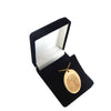 Custom Gold Filled Oval Fingerprint Necklace