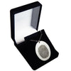 Custom Oval Fingerprint Necklace