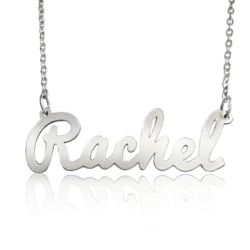 Custom Silver Name Necklace