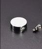 Custom Stainless Steel Fingerprint Ash Cremation Necklace