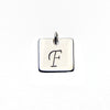 Square Charm Add On - Silver  - Gold - Rose Gold