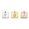 Square Charm Add On - Silver  - Gold - Rose Gold