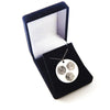 Custom Three Fingerprints Circles Necklace