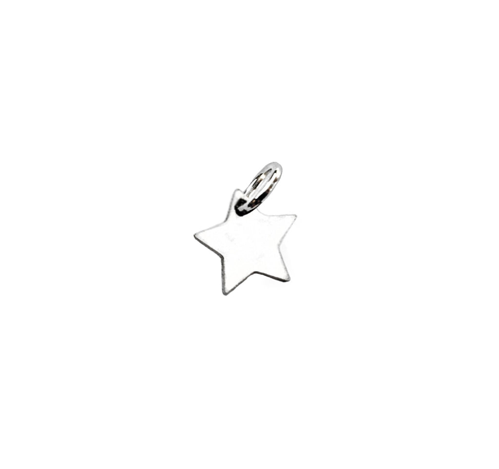 Tiny Star Charm Add On - Silver - Gold