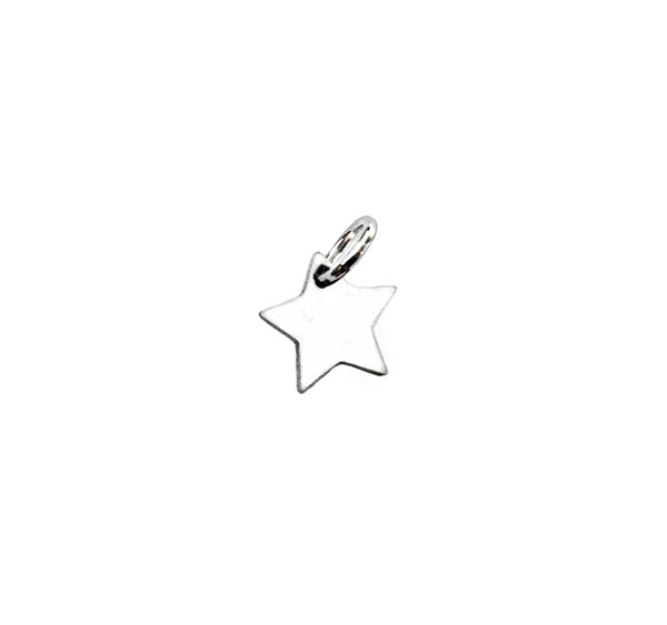 Tiny Star Charm Add On - Silver - Gold