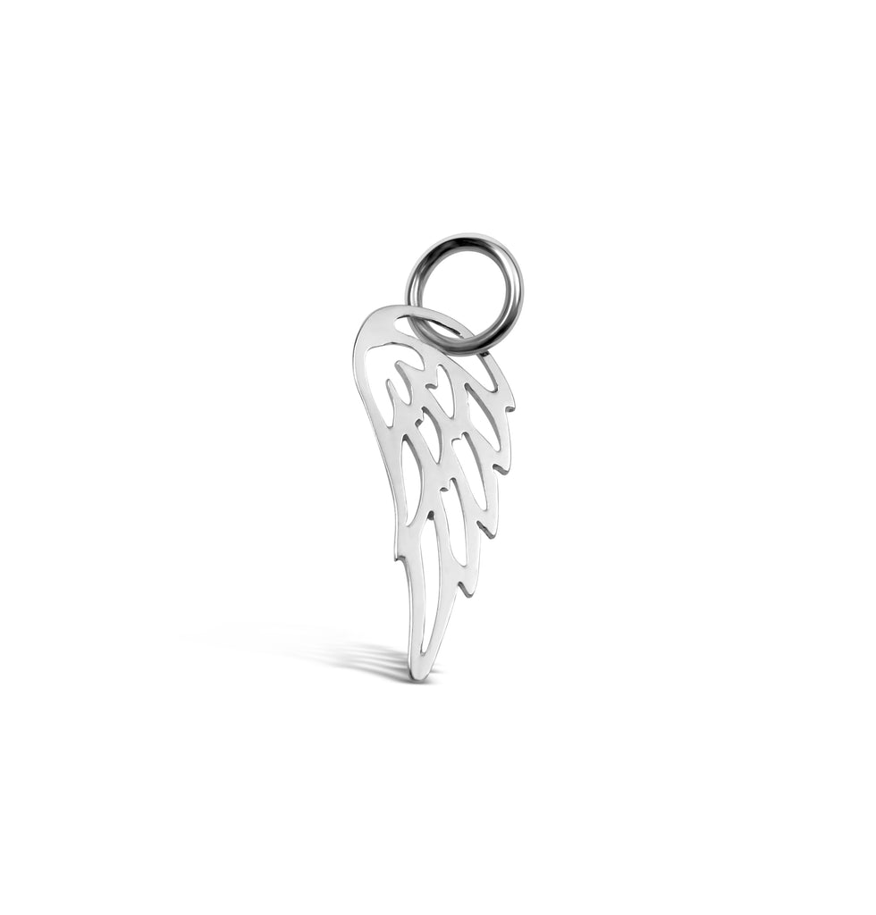 Angel Wing Charm Add On - Silver - Gold - Rose Gold