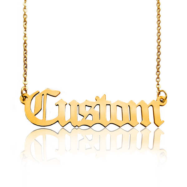 Custom Gold Filled Name Necklace
