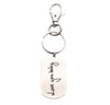 Custom Handwriting Dog Tag Keychain or Necklace