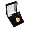 Gold Filled Personalized Handwriting Small Round Necklace