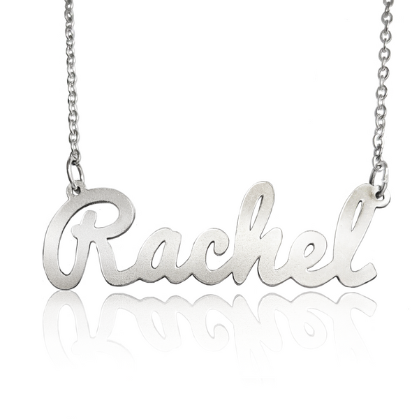 Custom Silver Name Necklace