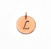 Circle Charm Add On - Silver - Gold - Rose Gold
